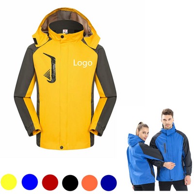 Hooded Windbreaker Jacket