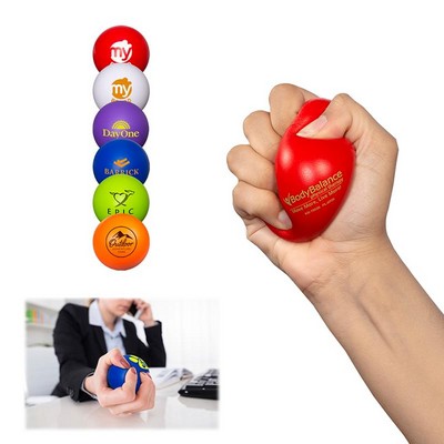 Round Super Squish Stress Reliever