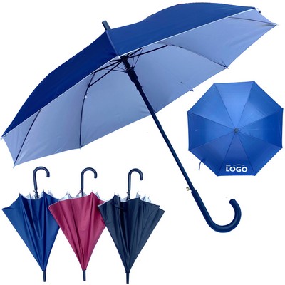 Budget Auto Open Straight Stick Umbrellas