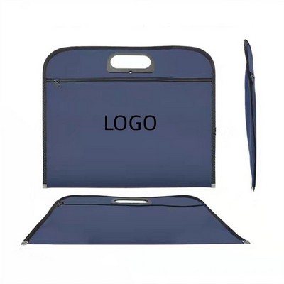 Portable Single Layer Oxford Cloth Document Bag