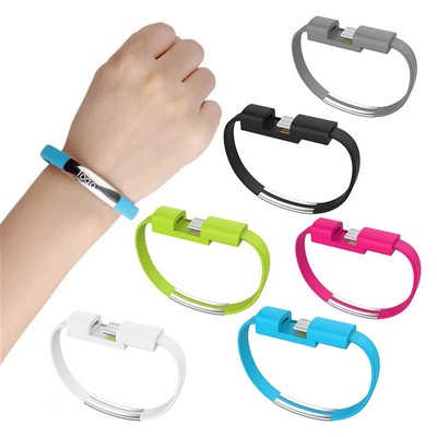 USB Cable Bracelet For Cellphone