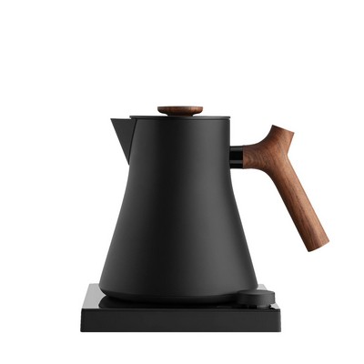 Matte Black/Walnut Corvo EKG Pro Studio Electric Kettle