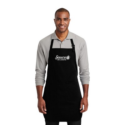 Port Authority® Full-Length Two-Pocket Bib Apron