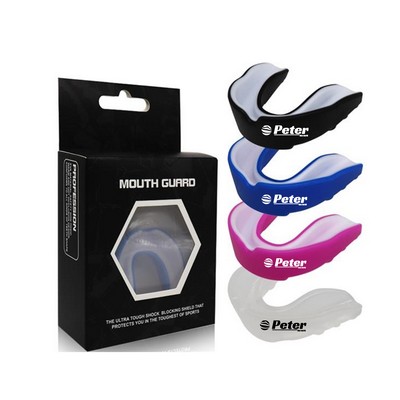 Sport Mouth Guard Teeth Braces Mouldable Gum Shield