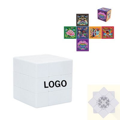 Custom Full Color Puzzle Cube