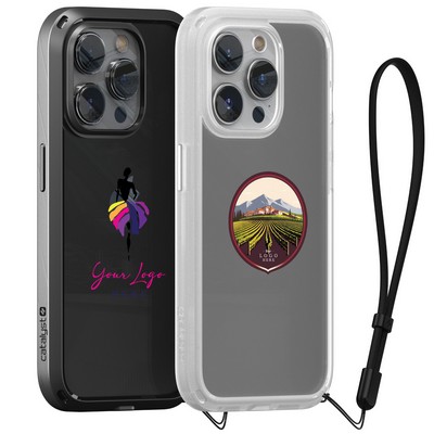 Catalyst® Influence Clear Protective Drop Proof Phone Case with Lanyard