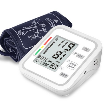 Upper Arm Blood Pressure Monitor w/Large Display