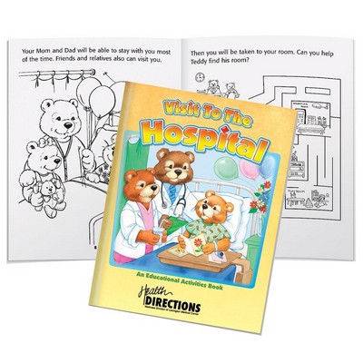 Visit To The Hospital Educational Activities Book - Personalized