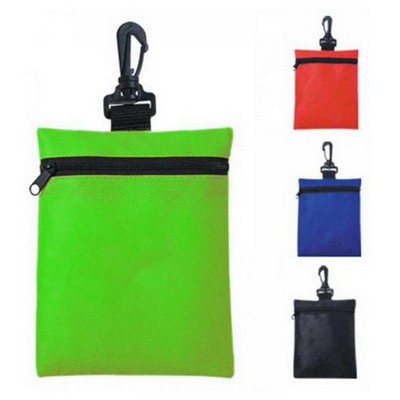 Non-woven Zippered Pouch