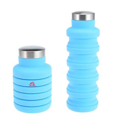 Collapsible Silicone Water Bottle