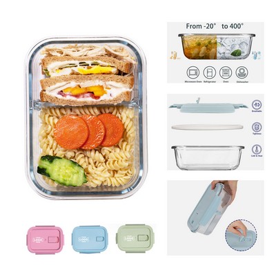 Heat Resistant Glass Bento Lunch Box