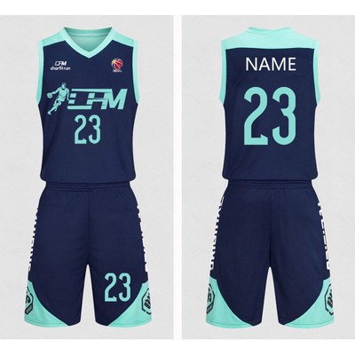 Sublimated Basketball Jersey Kit