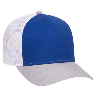 Otto Heather Blend Low Pro Cap w/Mesh Back