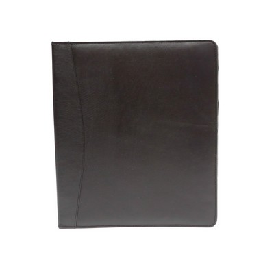 2'' Ashlin® Designer Midnight Black Lucca Napoli Napa Executive 3-Ring Binder