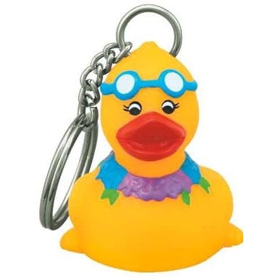 Rubber Sunny Duck Key Chain©