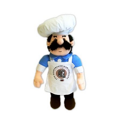 Custom Plush Chef w/ Apron & Hat