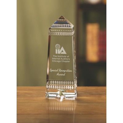 Parthenon Obelisk Crystal Award