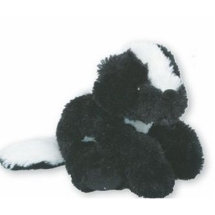 Pee Wee Snuggle Ups Posable Skunk Stuffed Animal