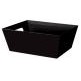 Large Solid Black Gift Basket Market Tray