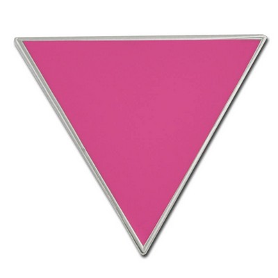 Pink Triangle Lapel Pin