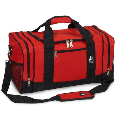 Everest Red/Black Sporty Duffel Gear Bag