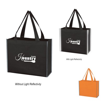 Laminated Reflective Non-woven Shopper Bag