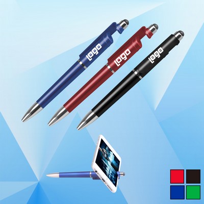 Stylus Ballpoint Pen with Phone Holder