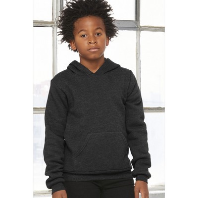 Bella + Canvas Youth Poly-Cotton Fleece Pullover Hoodie