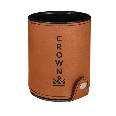 Leatherette Dice Cup Set