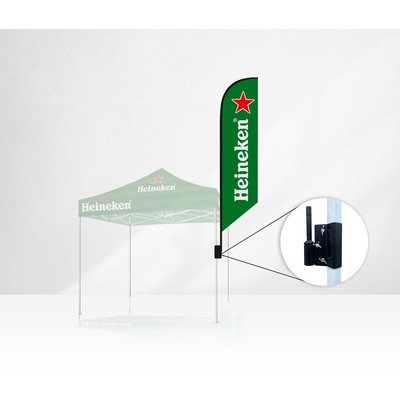 15' XLarge Tent Banner Kit w/ Single Sided Imprint