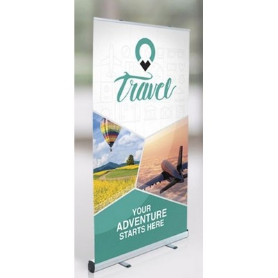 Mini Retractable Banner Stand (8.5"x11")