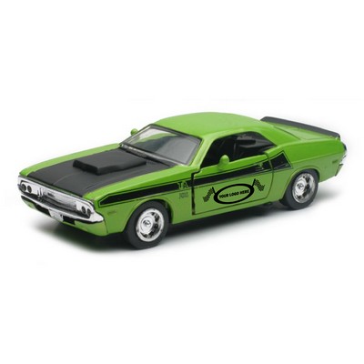 1/32 Scale 1970 Dodge® Challenger w/Full Color Graphics ( Both Doors)