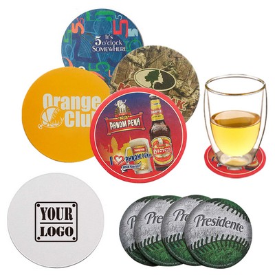 Round Pulpboard Coaster