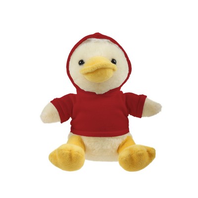 soft plush Duck with hoodie