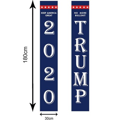 President Trump Outdoor Decoration Door Flag Banner