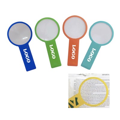 PVC Magnifier Bookmark