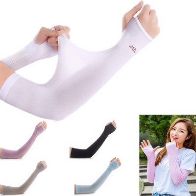 Sun Protection Arm Cooling Cuff Breathable Sleeves