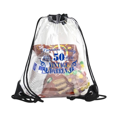 Clear Drawstring Backpack