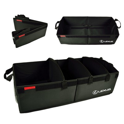 Collapsible Trunk Organizer - Hard Base/Adjustable Dividers