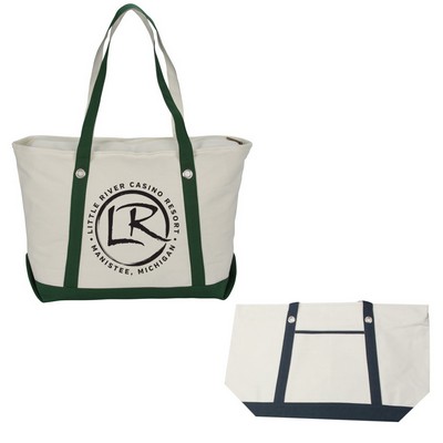 Zippered Tote Bag