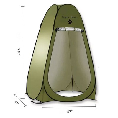 Pop Up Shower Changing Toilet Tent