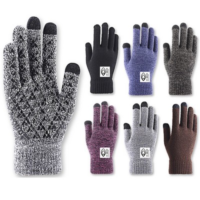 Knitted Winter Gloves