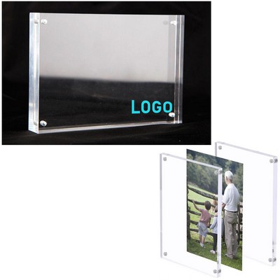 Custom Imprinted Transparent Magnetic Photo Frame