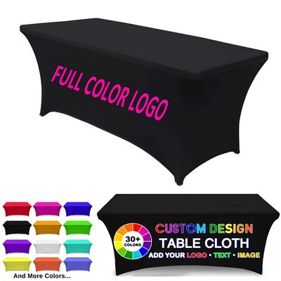 Digital 6' Stretch Advertising Tablecloths