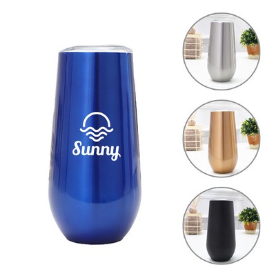 6 Oz Double-insulated Wine Tumbler