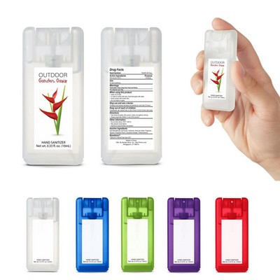 Mini Rectangle Card Shape Hand Sanitizer Spray