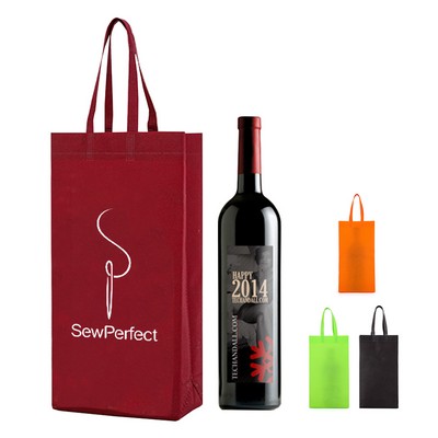 Two Bottle Non-Woven Wine Bags