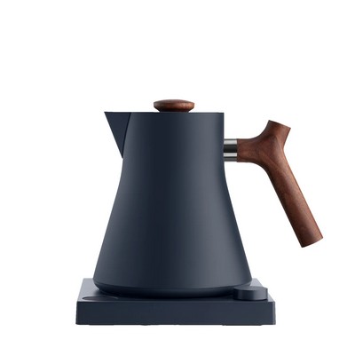 0.9L Stone Blue/Walnut Corvo EKG Electric Kettle