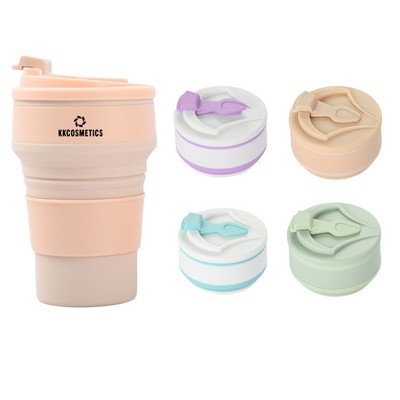 17oz Outdoor Silicone Collapsible Cup