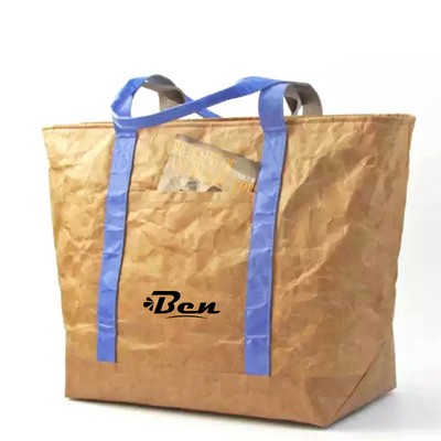 Reusable Waterproof Insulated Cooler Freezable Lunch Bag